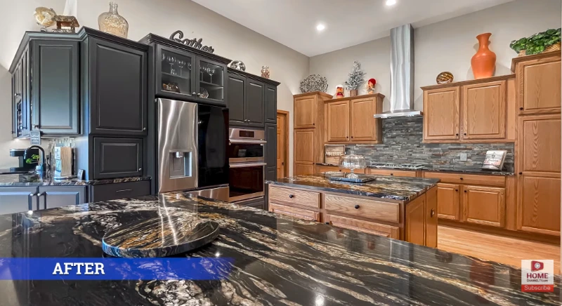 New kitchen flooring installed in Cincinnati home